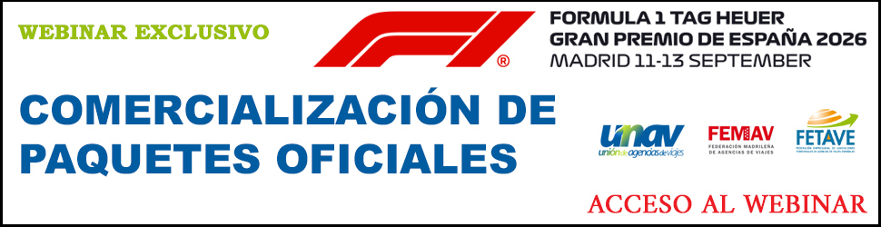 COMERCIALIZACIÓN DE PAQUETES OFICIALES PARA LA FORMULA 1 EN ESPAÑA