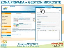 FETAVE Congreso 2013 - Dubái - PIPELINE
