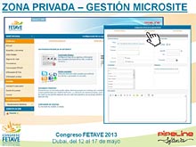 FETAVE Congreso 2013 - Dubái - PIPELINE