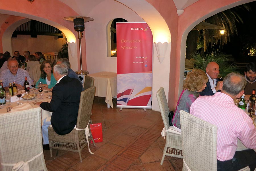 Fotografías II Congreso FETAVE 2014 - Cena ofrecida por Iberia