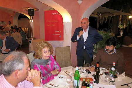 Fotografías II Congreso FETAVE 2014 - Cena ofrecida por Iberia