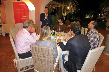 Fotografías II Congreso FETAVE 2014 - Cena ofrecida por Iberia