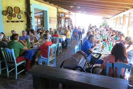 Fotografías II Congreso FETAVE 2014 - Comida en un restaurante típico