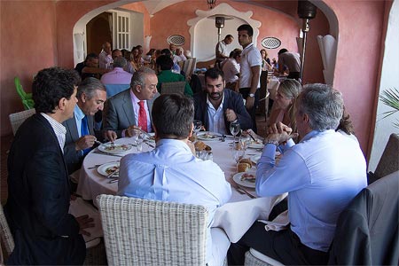 Fotografías II Congreso FETAVE 2014 - Jornada de trabajo, Almuerzo