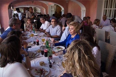 Fotografías II Congreso FETAVE 2014 - Jornada de trabajo, Almuerzo