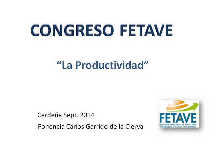 PRODUCTIVIDAD