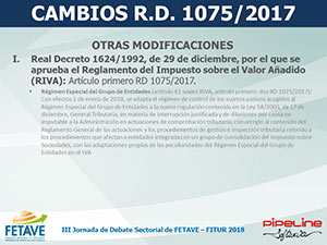 CAMBIOS EN LA DISPOSICIÓN ADICIONAL 4ª DEL REGLAMENTO DE FACTURACIÓN